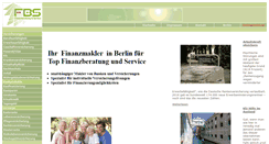 Desktop Screenshot of finanzberatung-service.de