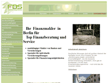 Tablet Screenshot of finanzberatung-service.de